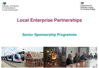 LEP Senior Sponsor Programme Overview