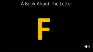 Book About the Letter - Adapted Literature Resource