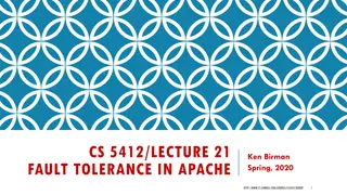 Fault Tolerance in Apache Services