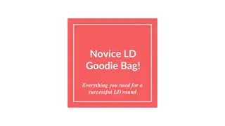 Debate Essentials: LD Round Preparation