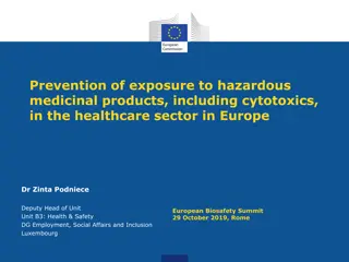 Prevention of Hazardous Medicinal Product Exposure in European Healthcare