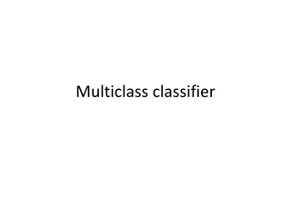 Advanced Classification Techniques - Understanding Multiclass Classifier