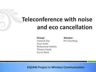 Teleconference Noise Cancellation Solutions