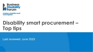 Smart Procurement Tips for Disability Inclusion