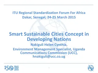 Sustainable Cities Concept in Developing Nations