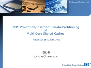 Shared Caches Management Techniques