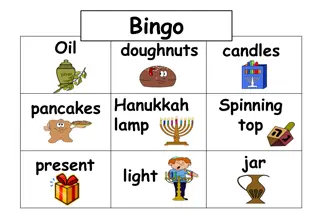 Festive Hanukkah Decorations and Treats