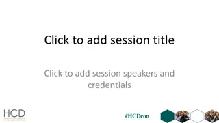 Session Evaluations and Continuing Education Info
