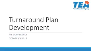 Effective Turnaround Plan Development Strategies