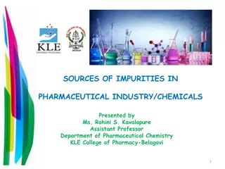 Impurities in Pharmaceutical Industry