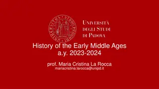 Women in Early Middle Ages Narratives