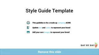ACME Style Guide for Brand Representation