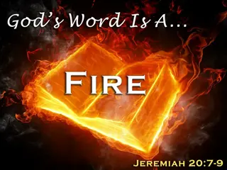 God's Transforming Fire: Embracing His Word