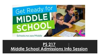NYC Middle School Admissions Guide