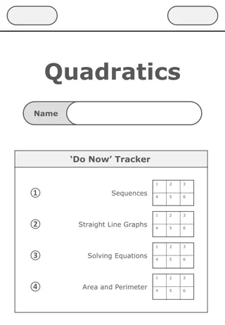 Quadratics and Geometry Problem Solving