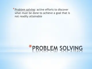 Effective Problem-Solving Insights