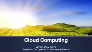 Understanding Cloud Computing Architectural Layers and Business Benefits