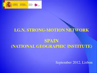 Spain Strong-Motion Network Information