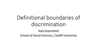 Boundaries of Discrimination in Social Practices