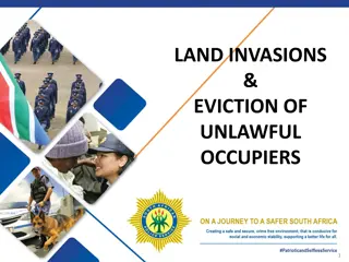 Unlawful Occupiers and Land Invasion Legal Framework