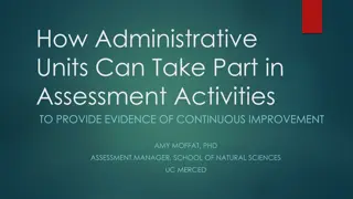 Unit Assessment Strategies for Continuous Improvement