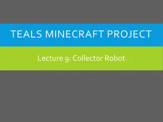 Creating a CollectorBot in Minecraft