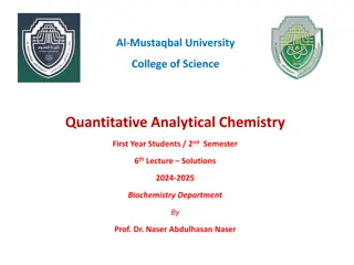 Understanding Solutions and Mixtures in Chemistry