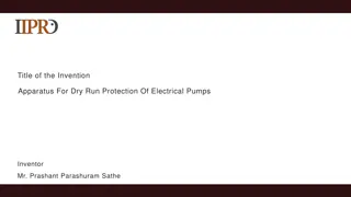 Apparatus for Protecting Electrical Pumps
