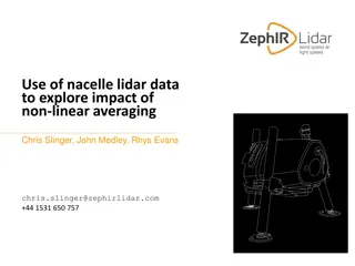 Explore Impact of Non-linear Averaging in Nacelle Lidar Data