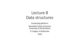 Data Structures in CdM-8 Assembly