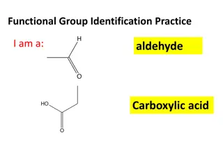 Functional Group Identification Practice