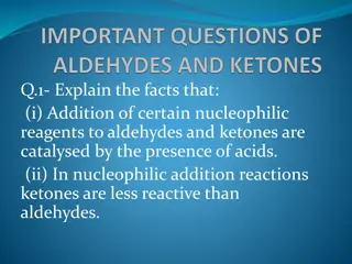 Organic Chemistry Reactions Analysis