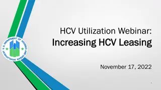 HUD HCV Webinar Updates & Fair Market Rents