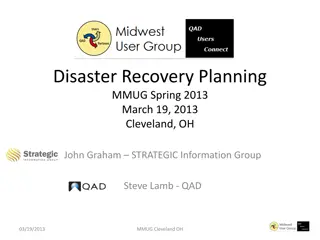 Disaster Recovery Planning Statistics