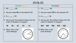 Math Challenges and Time Puzzles for Kids