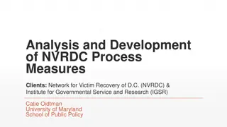 NVRDC Process Measures Analysis