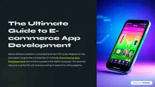 E-commerce Apps: Your Digital Storefront for Unrivaled Growth