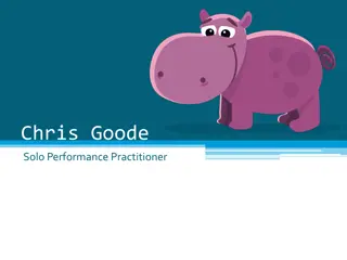 Chris Goode Solo Performance Practitioner
