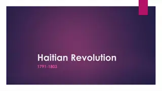 Haitian Revolution 1791-1803: Causes, Impact & Leaders