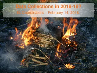 Key Updates in Education Data Collections 2018-19