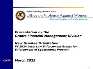 Grants Financial Management Division Overview