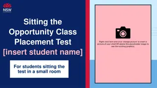 Opportunity Class Placement Test Preparation