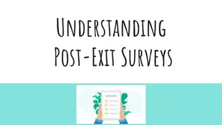 Understanding Post-Exit Surveys: Insights & Strategies