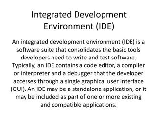 Understanding Integrated Development Environments