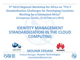 Identity Management Standardization Challenges in Cloud Computing