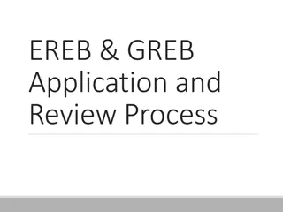 EREB GREB Application Review Process