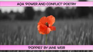 Uncovering the Themes in Jane Weir's Poem 