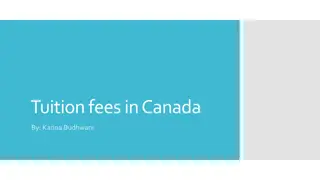 Tuition Fees in Canada: Challenges and Solutions