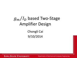 Amplifier Design Tradeoffs and Importance