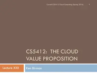 Cloud Computing Revenue Models and Strategies